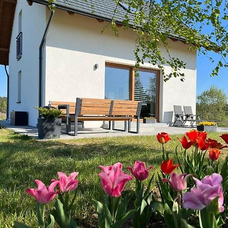 Dom Na Kaszubach "White House" Caloroczny Na Wylacznosc Стенжица Экстерьер фото