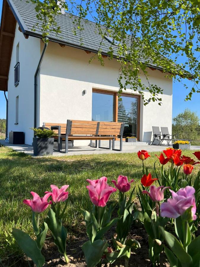 Dom Na Kaszubach "White House" Caloroczny Na Wylacznosc Стенжица Экстерьер фото